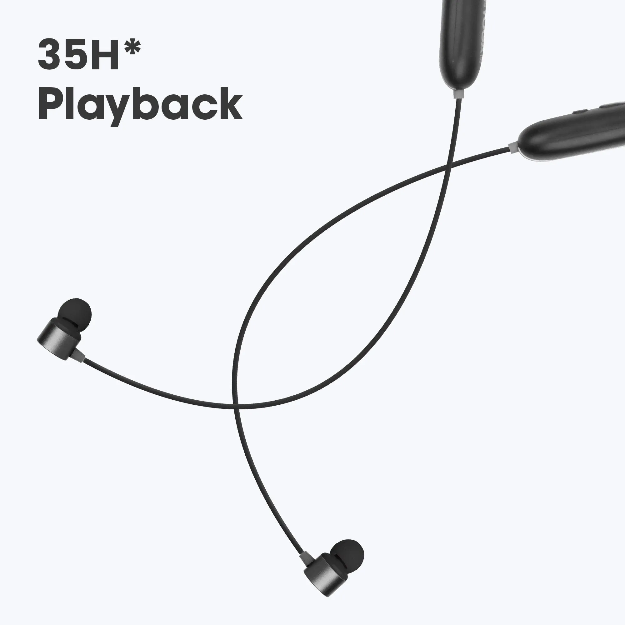 Zebronics Bluetooth Neckband Earphone Yoga 2 Black view 2